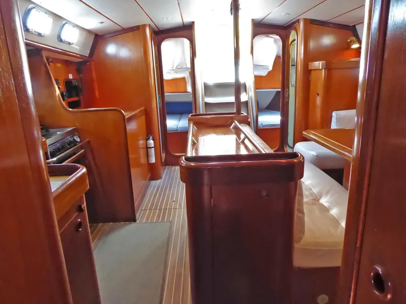 Interior looking forward