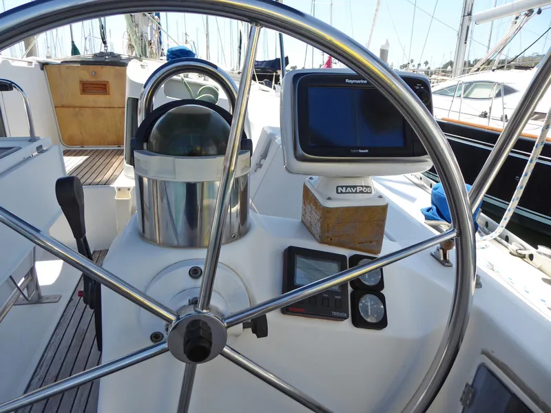 Helm starboard, Newer Garmin multi