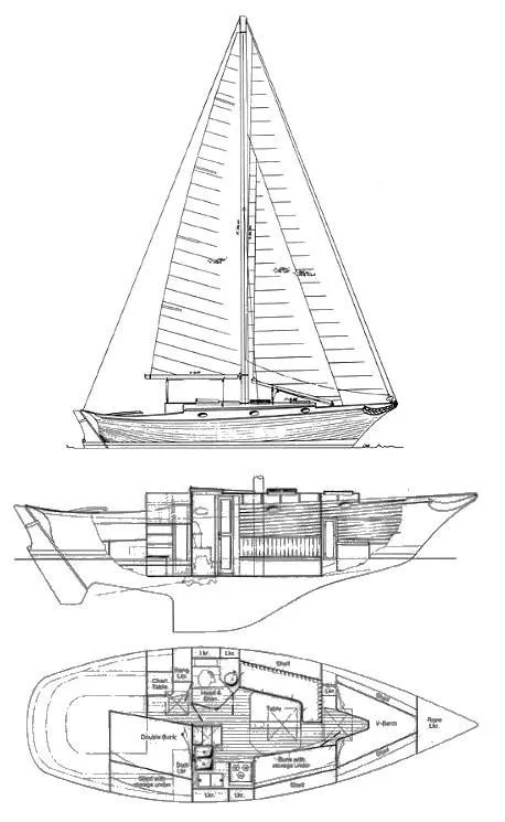 1977 Ericson 36 C