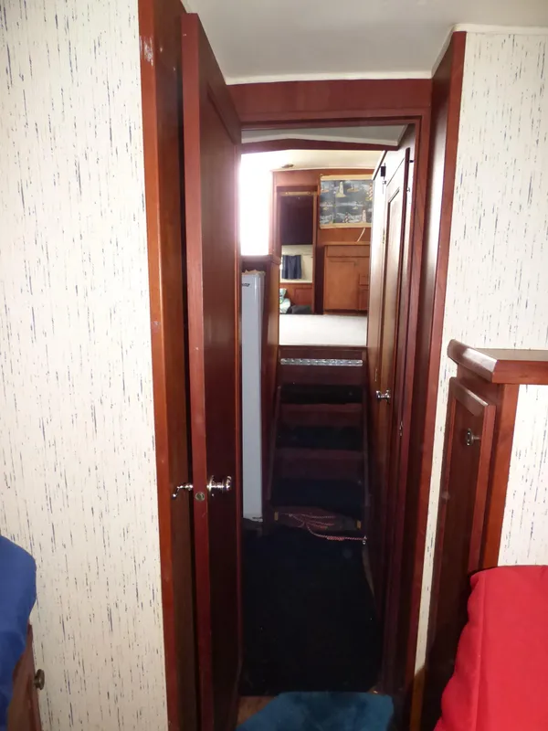 Aft view from forward cabin