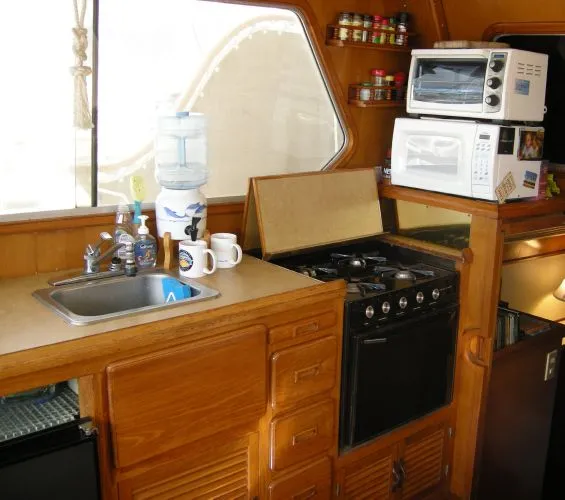 Galley and stove