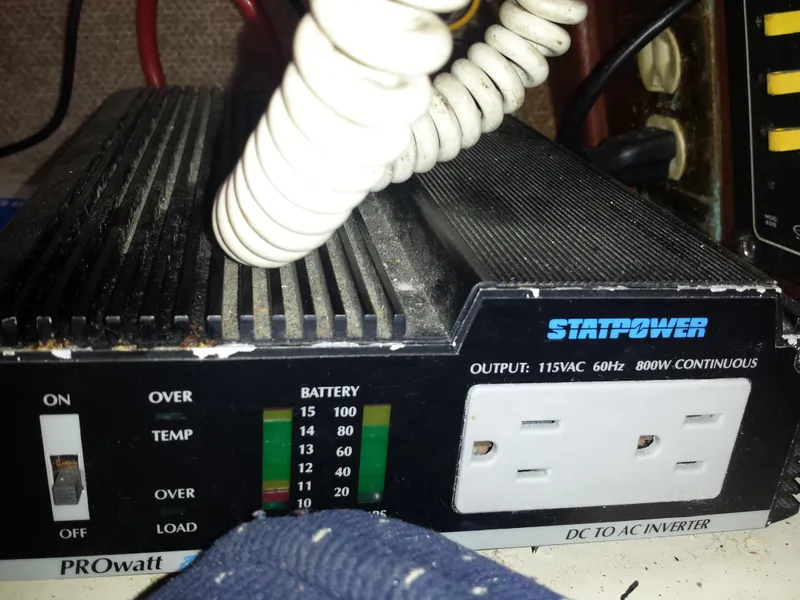 12 volt DC to 120 volt AC Inverter