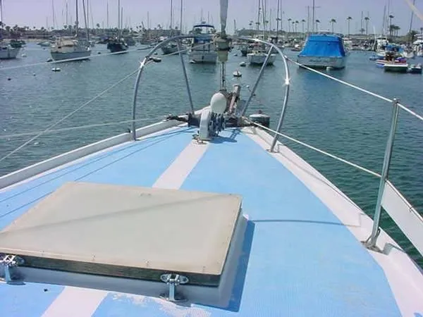 Looking towards the bow