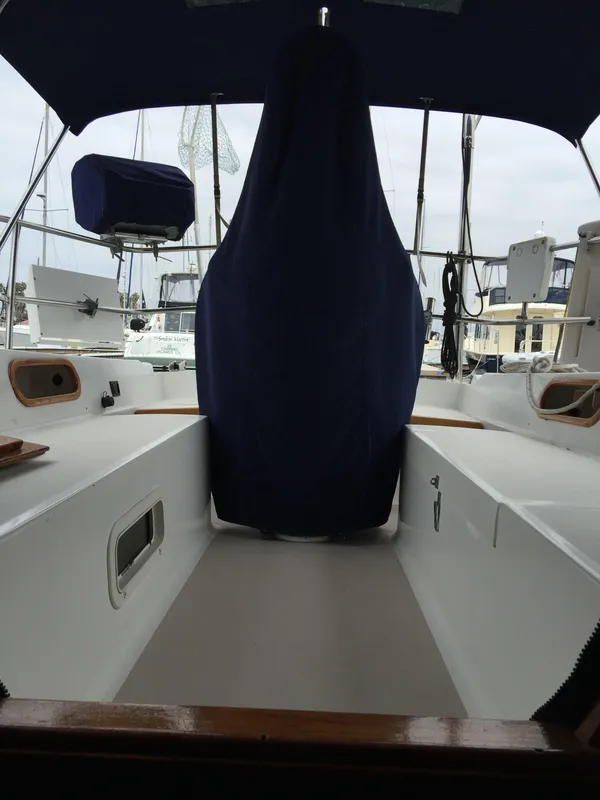 Cockpit from Companionway