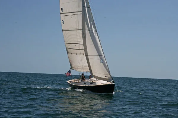 Under sail