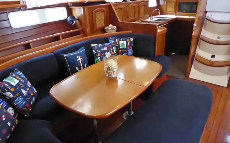 Interior looking aft