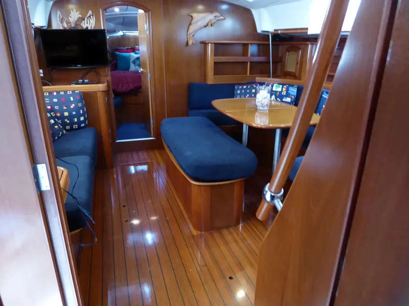 Interior looking forward