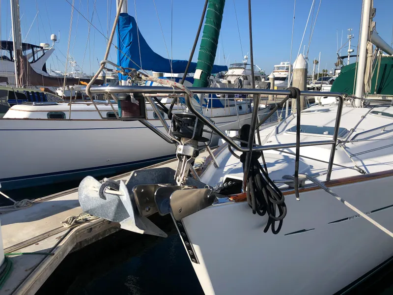 Port bow detail