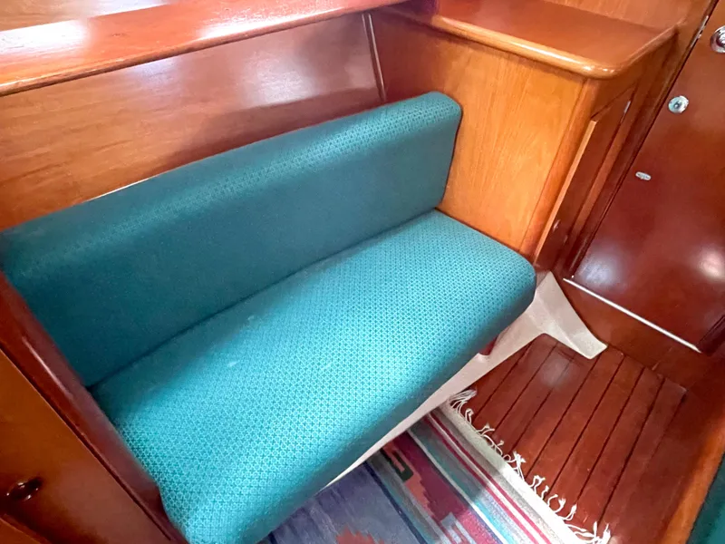 Forward cabin bench