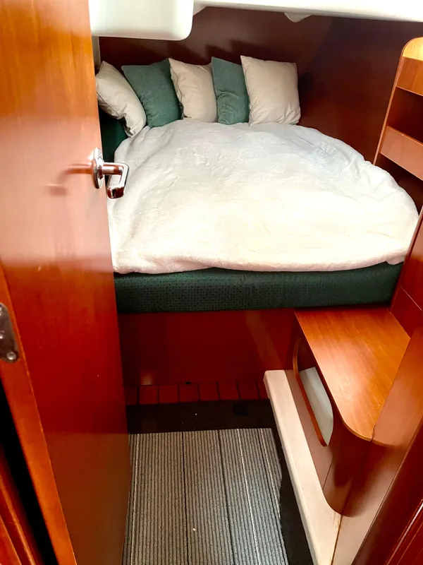 Aft port quarter berth