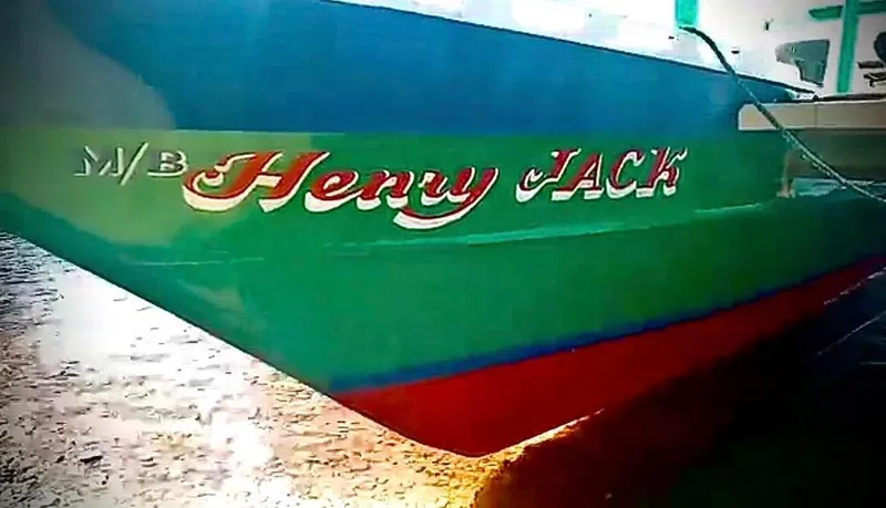 2016 Phinisi Custom Pleasure Cruiser or Dive Boat named Henry Jack docked.