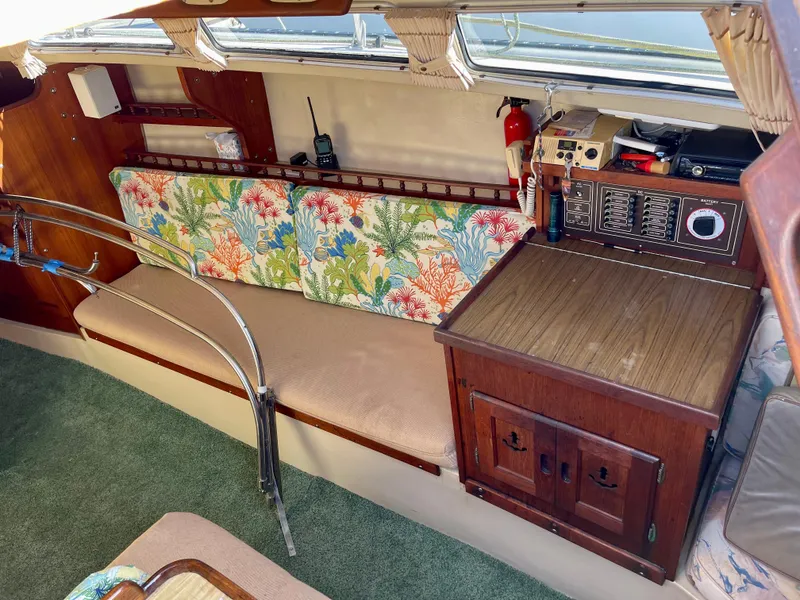 SB Settee and Nav Station