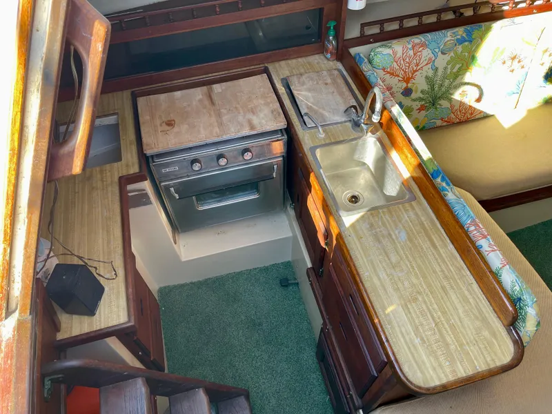 Galley from Companionway