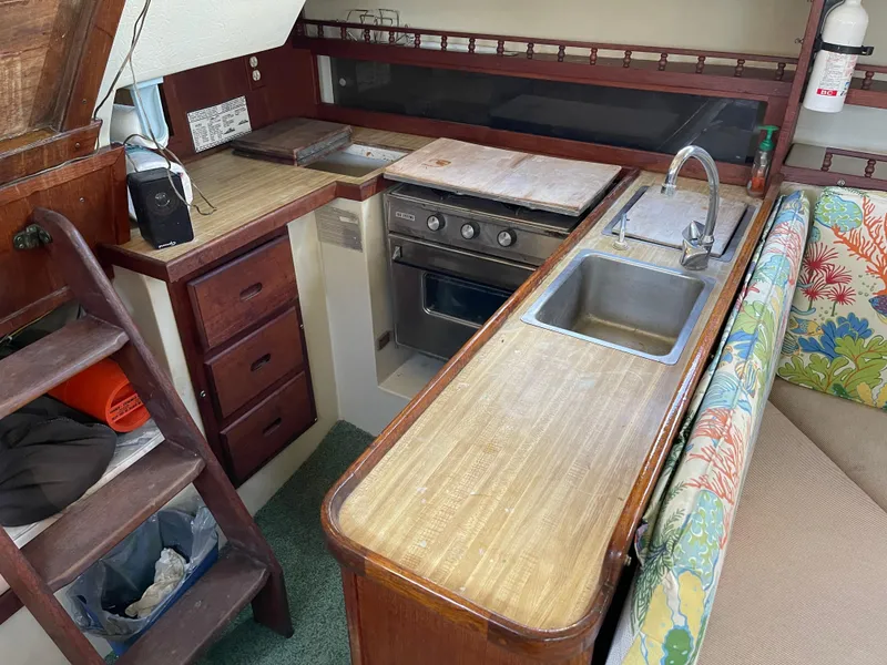 Galley from Starboard